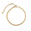 STINE A PETIT LINK ARMBÅND SØLV FORGYLDT - 3170-02-OS