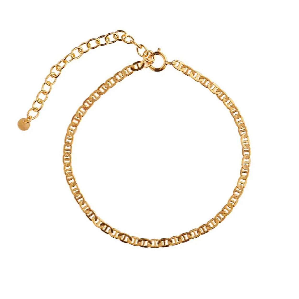 STINE A PETIT LINK ARMBÅND SØLV FORGYLDT - 3170-02-OS