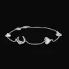 STUDIO Z CASCADE ARMBÅND SØLV MED STEN OG PERLE - 7157875