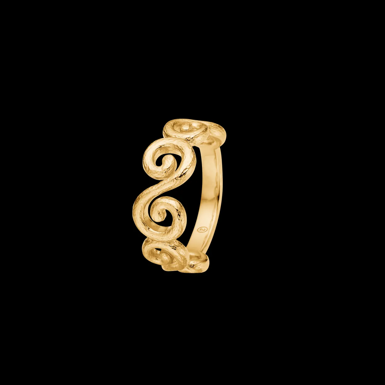 STUDIO Z CURIOSITY RING FORGYLDT SØLV - 7240870