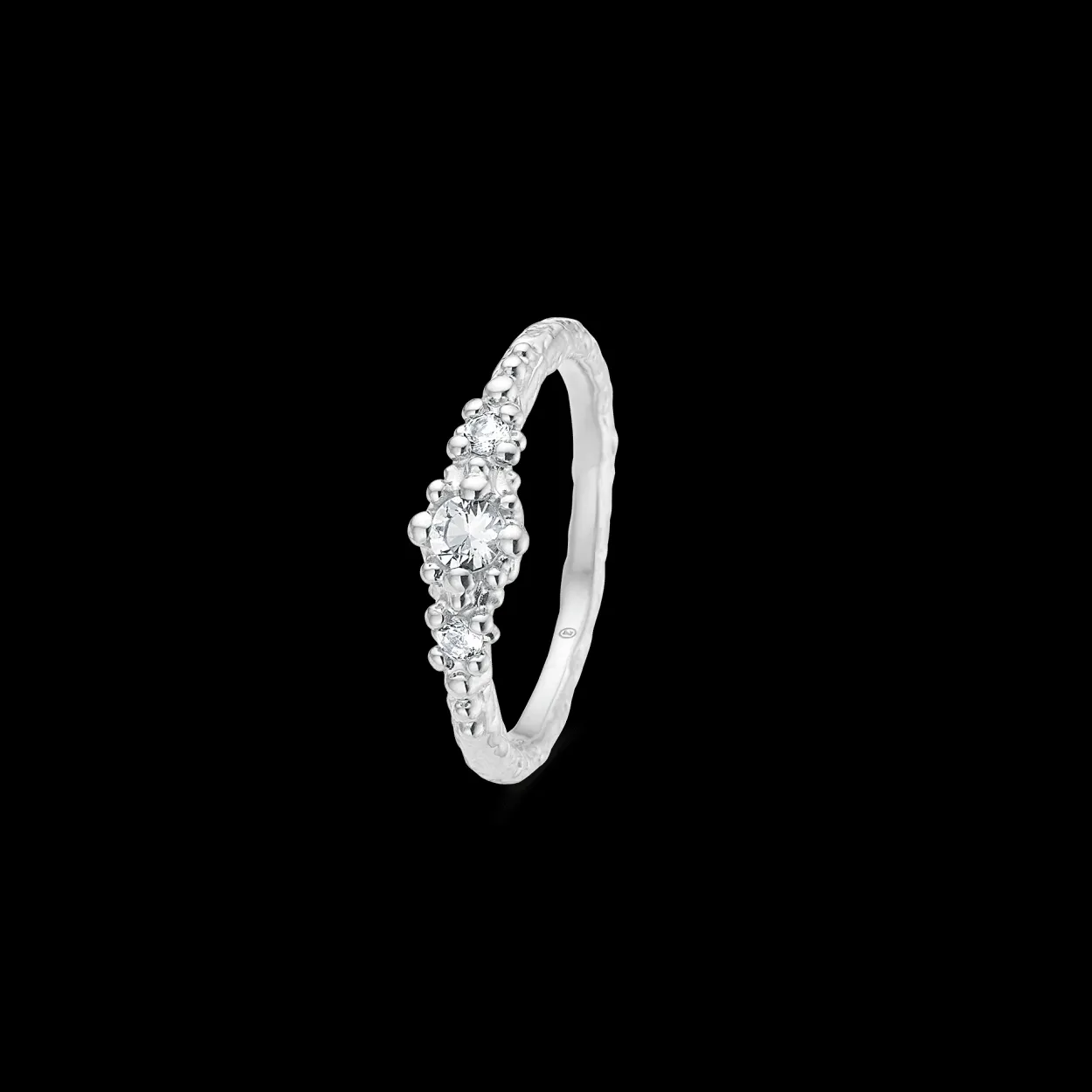 STUDIO Z FRAGMENTS RING SØLV MED STEN - 7147863