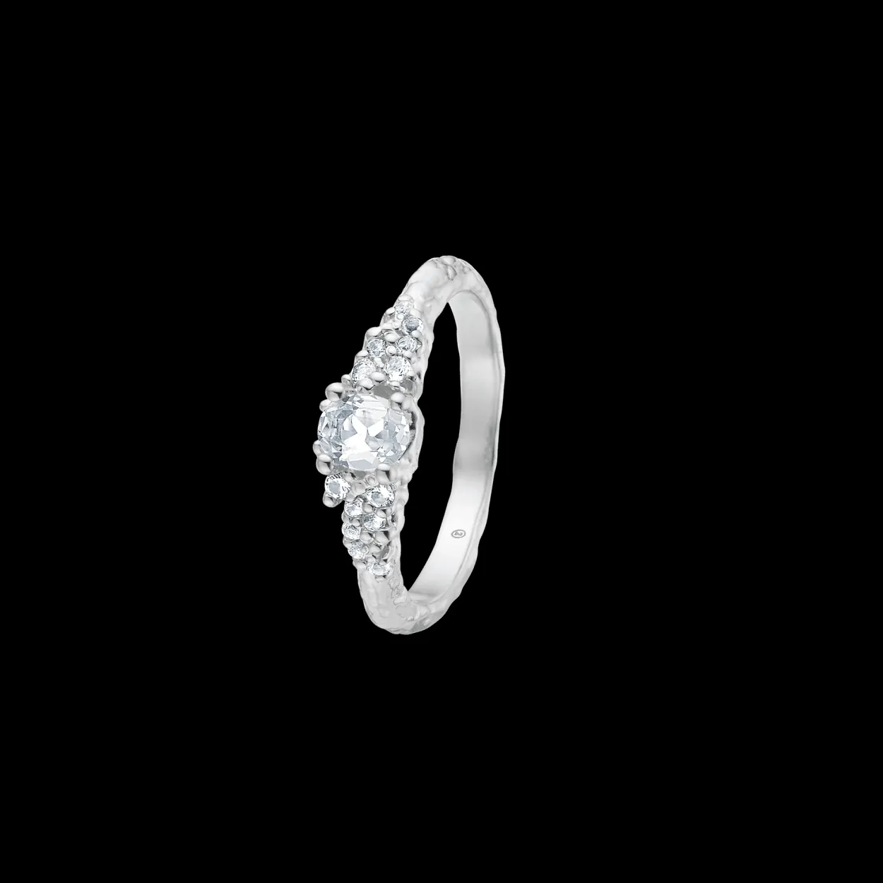 STUDIO Z FRAGMENTS RING SØLV MED STEN - 7147864