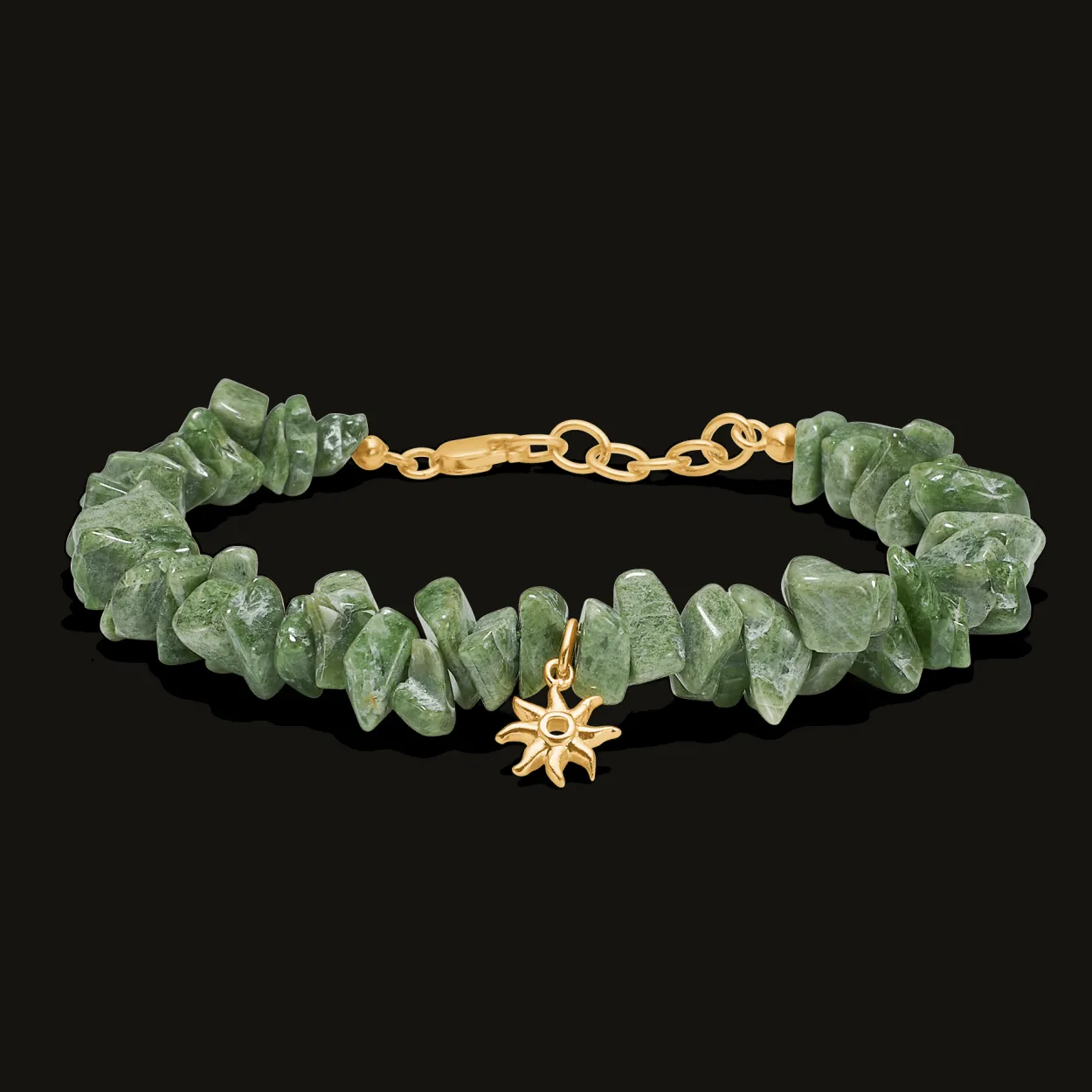 STUDIO Z OCEAN AURA SØLV FORGYLDT ARMBÅND - 7256893