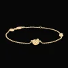 STUDIO Z SEASHELL SECRETS SØLV FORGYLDT ARMBÅND MUSLING - 7250904