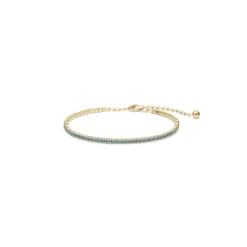 STUDIO Z TENNIS ARMBÅND SØLV FORGYLDT - 8257072