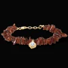 STUDIO Z WILD CLIFF SØLV FORGYLDT ARMBÅND MED ZIRKON - 7256896