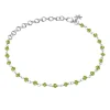 SUSANNE FRIIS BJØRNER SØLV ARMBÅND MED PERIDOT - 1433-1-135