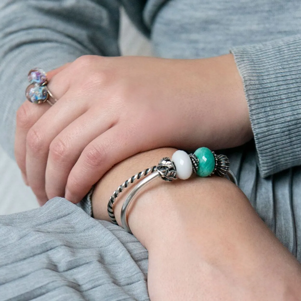 TROLLBEADS ARMBÅND SØLV 22CM – TAGBR-00013