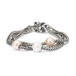 TROLLBEADS ARMBÅND SØLV 17CM - TAGBR-00008