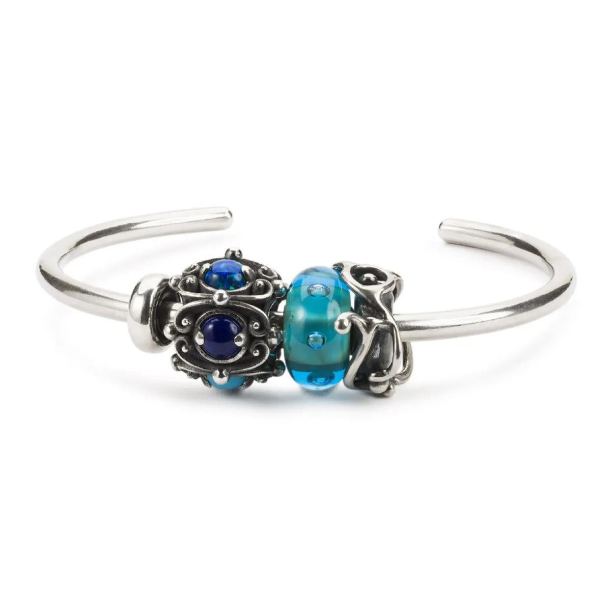 TROLLBEADS ARMRING SØLV STR M (22-24CM) – 15403