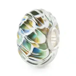 TROLLBEADS HAVFRUE I BØLGER GLASKUGLE - TGLBE-20437