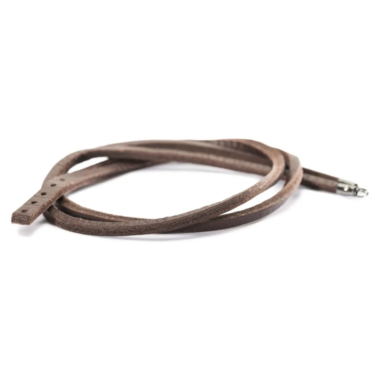 TROLLBEADS LÆDERARMBÅND BRUN 41CM – TLEBR-00005