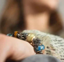 TROLLBEADS PILENS VANDSTEN GLASKUGLE - TGLBE-30159