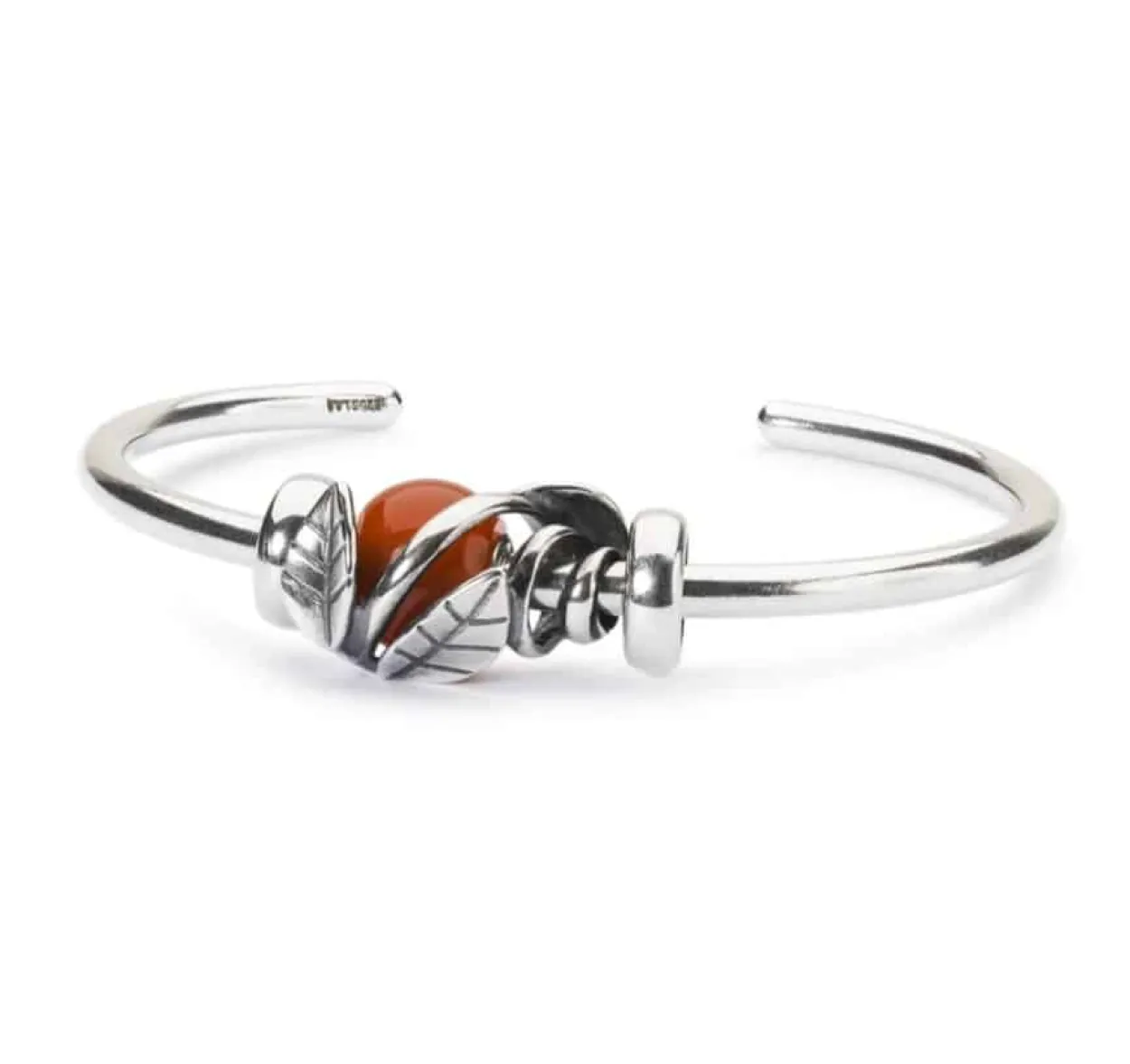 TROLLBEADS RØD RUND ONYX STENKUGLE- TSTBE-00023